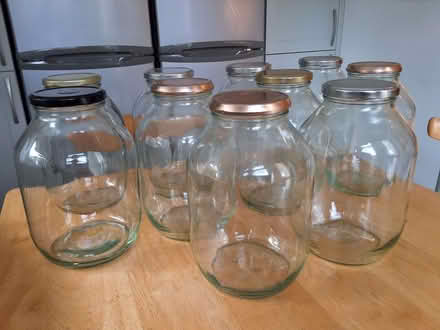 Photo of free large glass jars & lids (Letchworth SG6) #2
