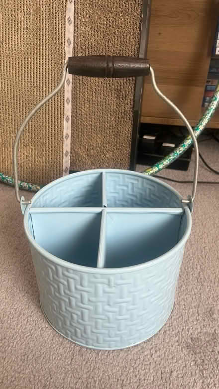 Photo of free Blue metal bucket (Harrow HA1) #2