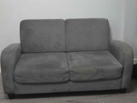 Photo of free 2 seater grey sofa (CR0 Croydon) #1