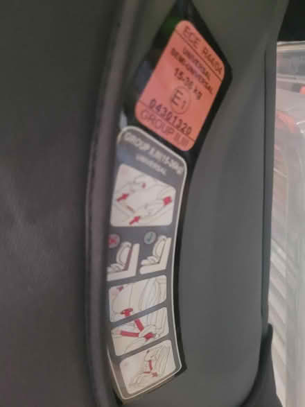 Photo of free Group 2/3 car seat (OX15 bloxham) #2
