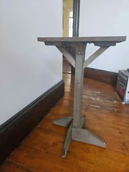 Photo of free wooden plant stand (Roxbury) #2