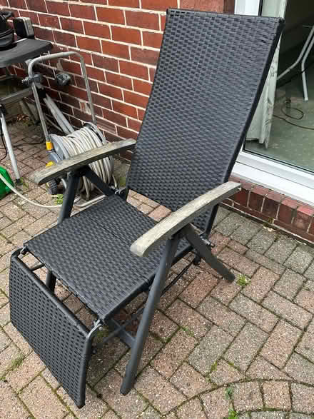 Photo of free Ratten Garden Chair / Sun Lounger (Sheffield 11) #1