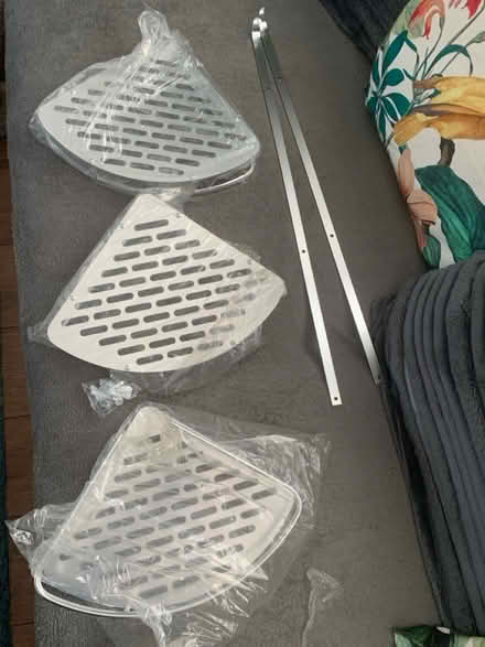 Photo of free Shower/bathroom corner shelf (BR3 Elmers End) #1