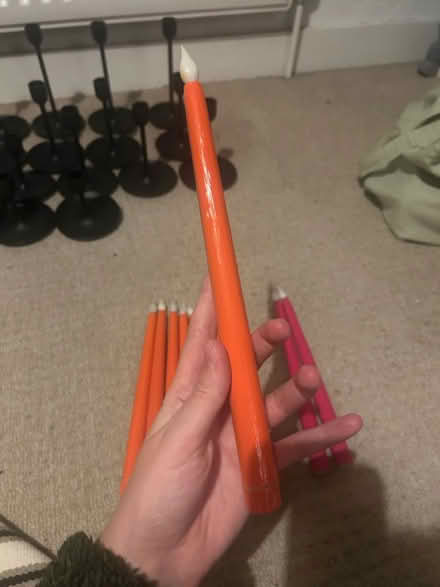 Photo of free Painted LED candlesticks (Reading, RG1) #2