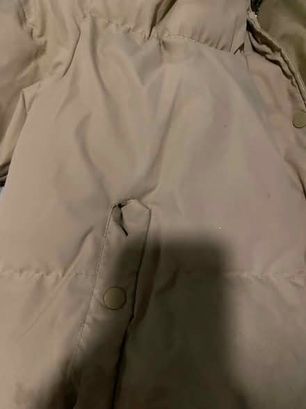 Photo of free Beige puffy jacket (SE12 lee) #3