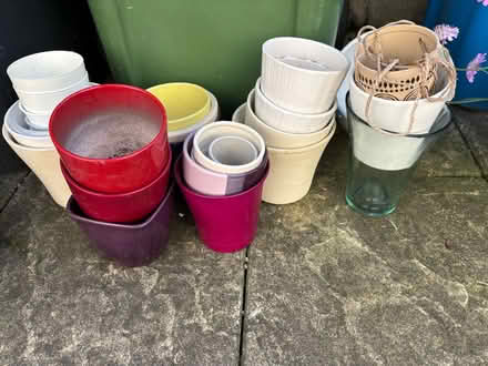 Photo of free Ceramic house plant pots (Hinksford DY6) #1