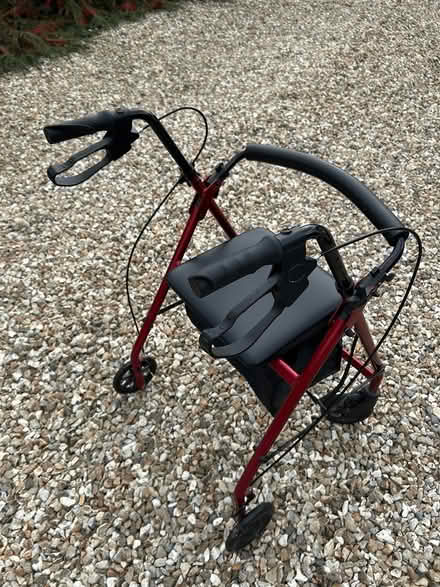 Photo of free Rollator, 4 wheels (Long Sutton, Nr Langport) #1