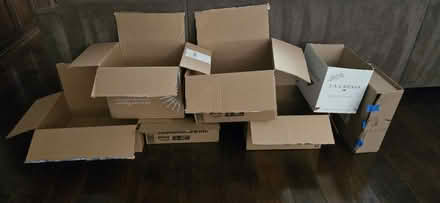 Photo of free 9 cardboard boxes (Agoura Hills) #1