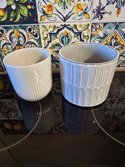 Photo of free 2 plant pots (Bowbridge GL5) #1