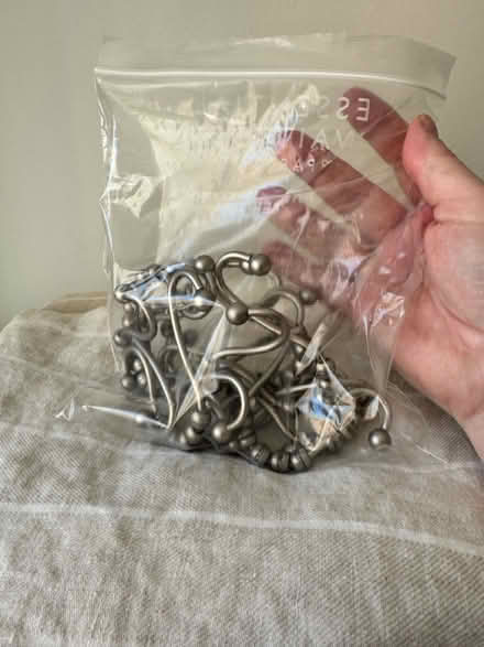 Photo of free Pottery Barn Linen Shower Curtain (Upper West Side) #4