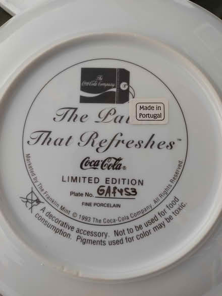 Photo of free Decorative Christmas plates x 2 (Great Totham) #3