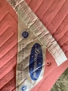 Photo of free single bed electric under blanket (used) (Little Malvern WR14) #3