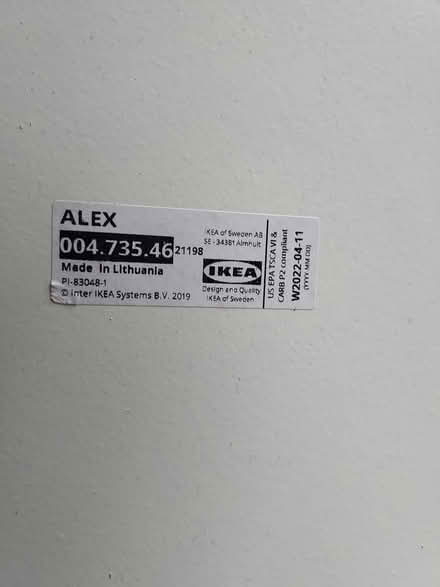 Photo of free Ikea Desk - Grey (Wallington SM6) #2