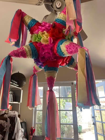 Photo of free Big star piñata (Burbank hillside) #2