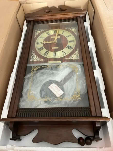 Photo of free President wall pendulum clock (Broomfield CM1) #1
