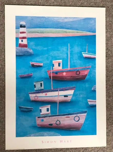 Photo of free Large poster 70x50 cms unframed (L17 Aigburth) #1