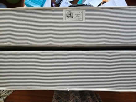 Photo of free queen size split box spring (Roxbury) #2