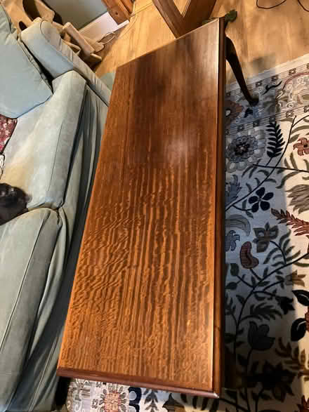 Photo of free wooden coffee table (Dunfermline KY12) #1