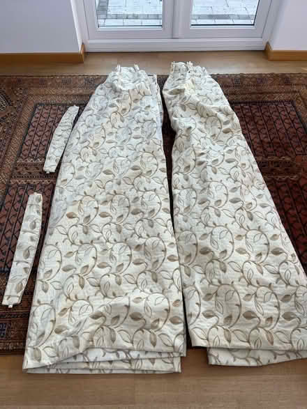 Photo of free Door length lined curtains (Old Windsor SL4) #1