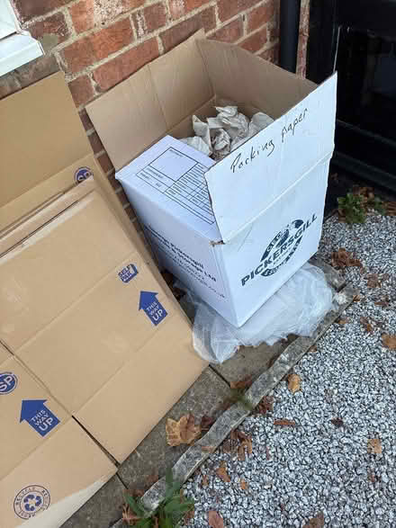 Photo of free Packing crates and paper (OX14 Abingdon) #2
