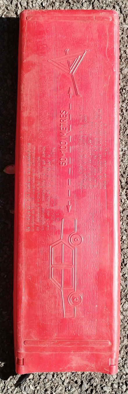 Photo of free Warning triangle (Cainscross GL5) #3