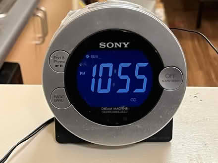 Photo of free Sony clock radio (Northgate) #1