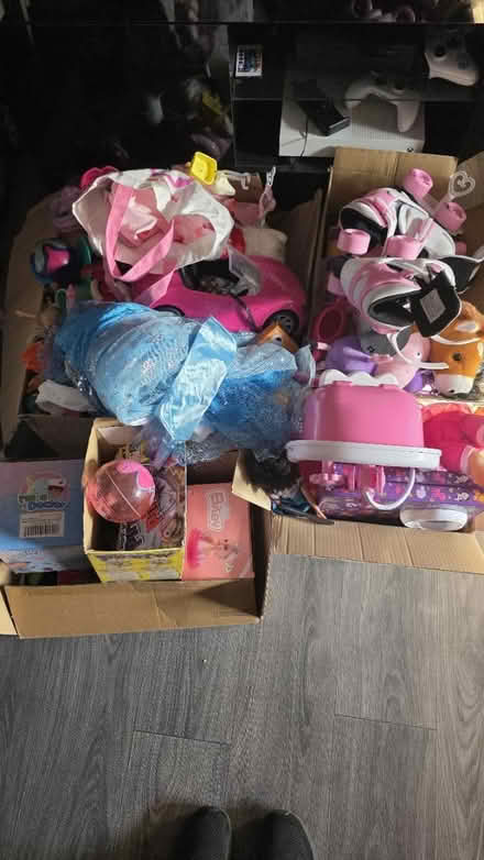 Photo of free Huge bundle of toys 4 boxes (Birmingham B7) #1
