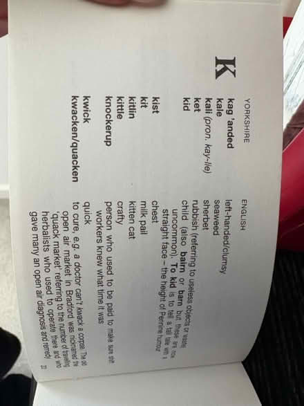 Photo of free Yorkshire english book (Chineham RG24) #2