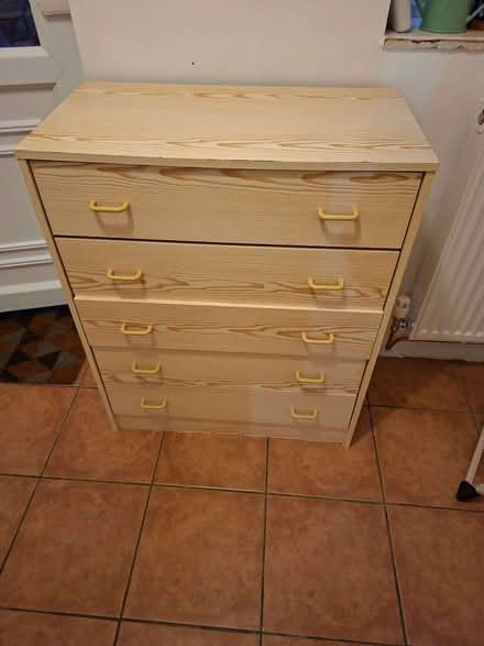 Photo of free Small chest of drawers (Eaton NR4) #1