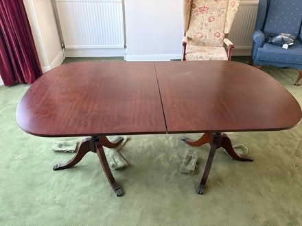 Photo of free Mahogany extendable dining table (Kensal Rise NW10) #1