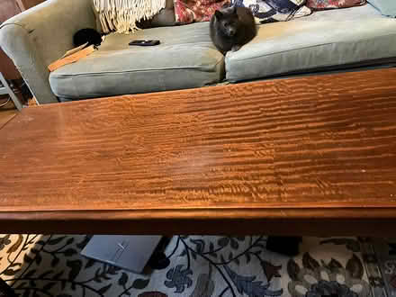 Photo of free wooden coffee table (Dunfermline KY12) #2