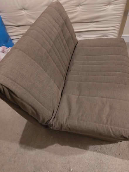 Photo of free Double futon (sofa bed) brown (Stroud GL5 (Ebley)) #3
