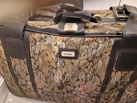 Photo of free Large canvas suitcase (Kingston upon Thames, KT3) #1