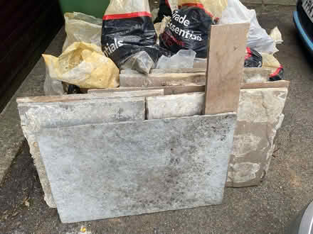 Photo of free Stone slabs and bags of hardcore (Ringmer BN8) #1