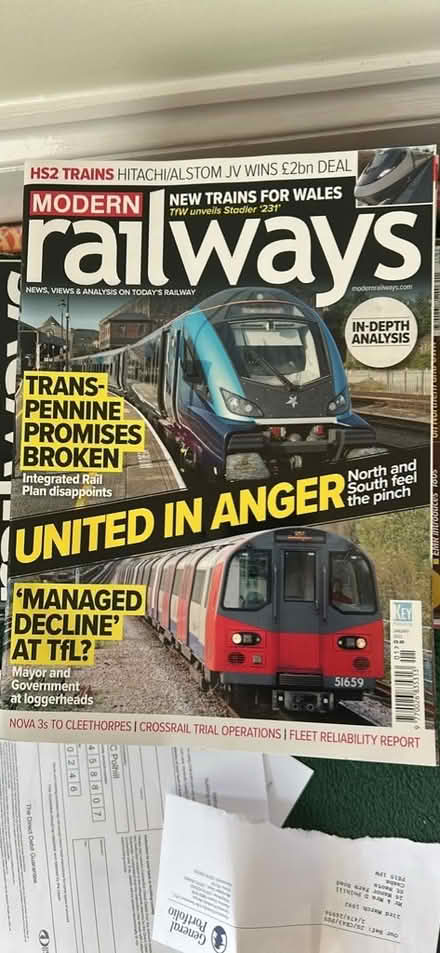 Photo of free Modern Railways magazines 2020, 2021, 2022, 2023 (Eynesbury PE19) #3