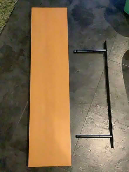 Photo of free Rectangular Floating shelf (L)110cm x (D)26cm x 5cm (Eynesbury PE19) #1