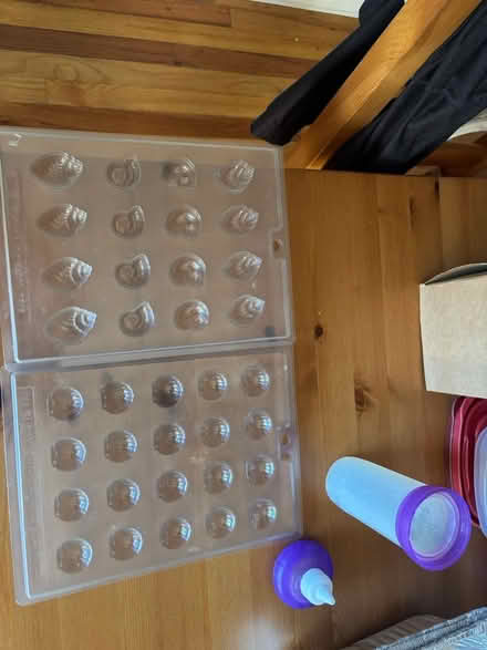 Photo of free Shell Candy molds and bottle (East Northport) #1