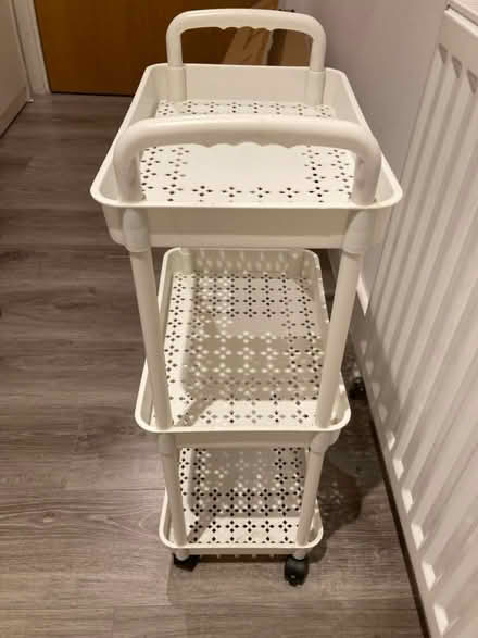 Photo of free Small plastic trolley (SE19) #2