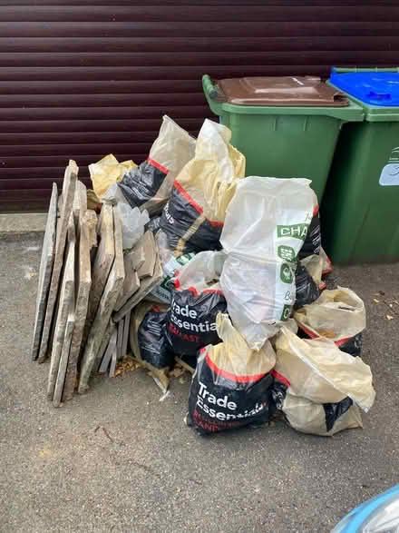 Photo of free Stone slabs and bags of hardcore (Ringmer BN8) #2