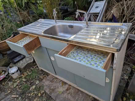 Photo of free 60s Remploy Kitchen sink unit (Portslade by Sea BN41) #3