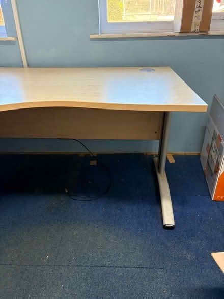 Photo of free Office Corner desk with pedestal (Oulton Broad NR32) #3