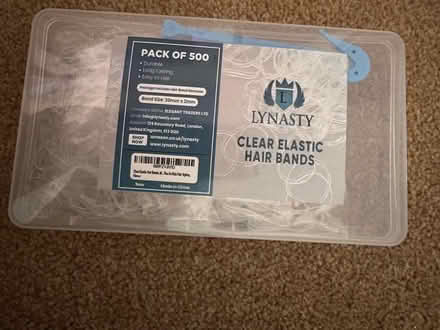 Photo of free Clear hair elastics (RG30, Reading West) #1