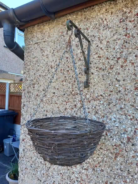 Photo of free Two hanging baskets (Bushey Mill WD23) #1
