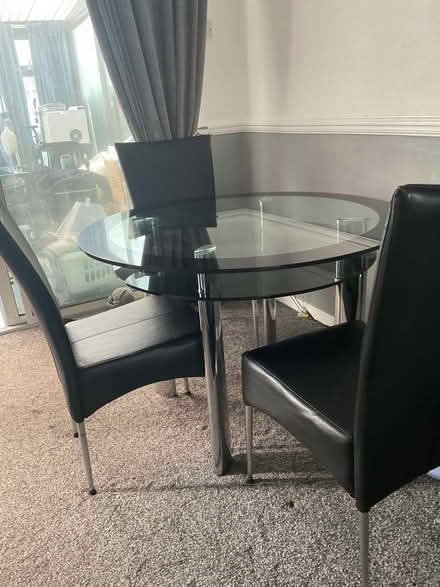 Photo of free Dining table and four chairs (Westgate LA3) #1