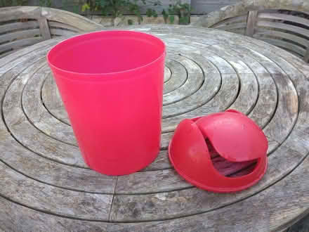 Photo of free Small Red Bin (Bathampton) #1