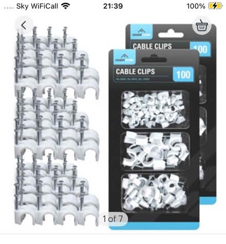 Photo of Cable clips (Bampton CA10) #1