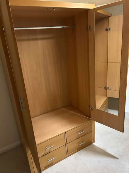 Photo of free Wardrobe with drawers (Chorleywood WD3) #3