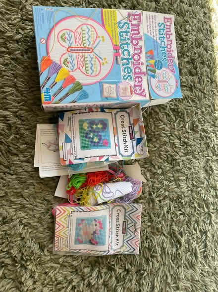 Photo of free Mixed collection of embroidery/ cross stitch kits (Oakridge RG21) #1