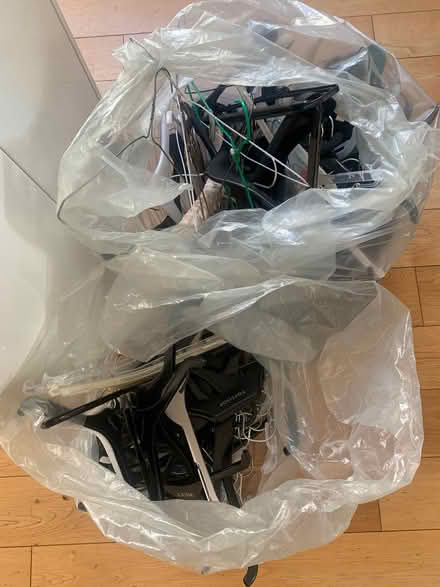 Photo of free Clothes hangers - 2 large bags full various types (Wootton OX13) #1