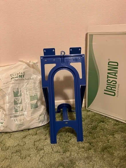 Photo of free Floor stand for catheter bags (Chalkhouse Green RG4) #1